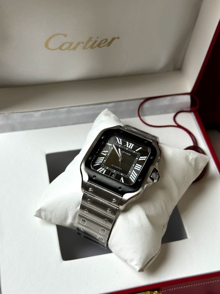 Cartier santos (black)