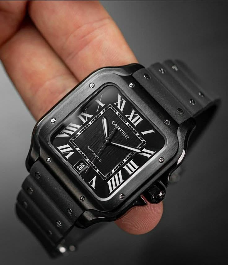 Cartier santos (black)