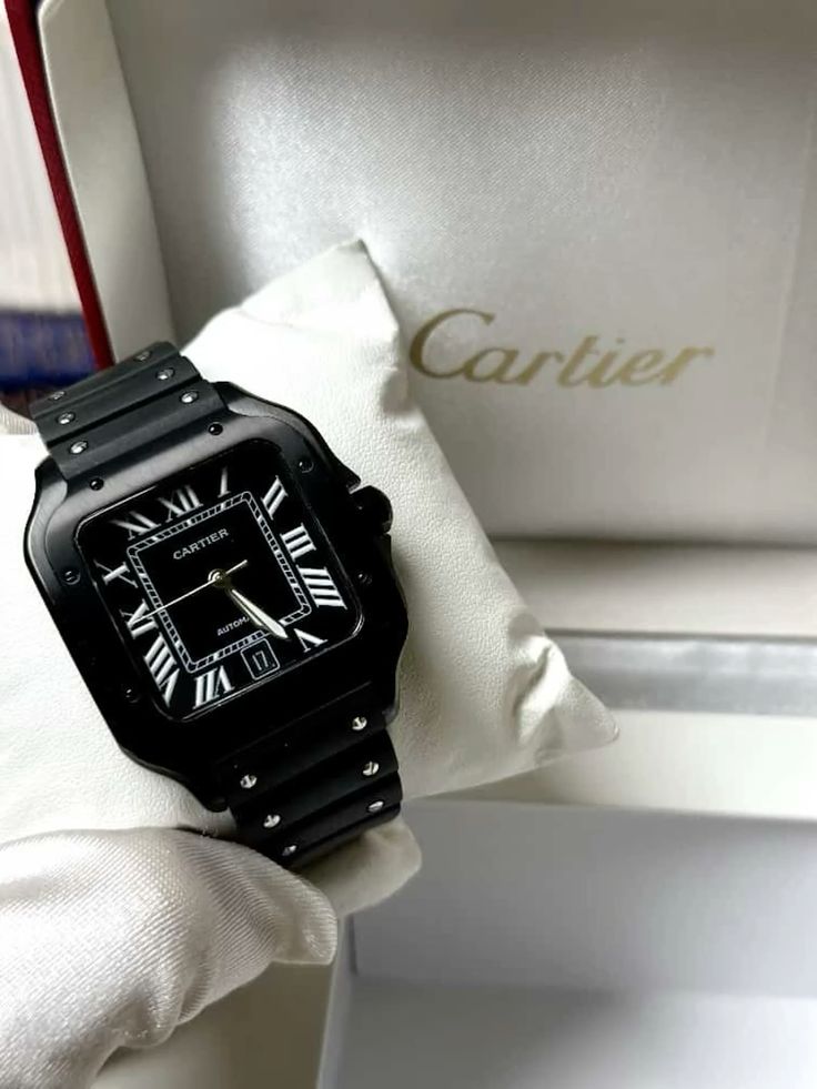 Cartier santos (black)