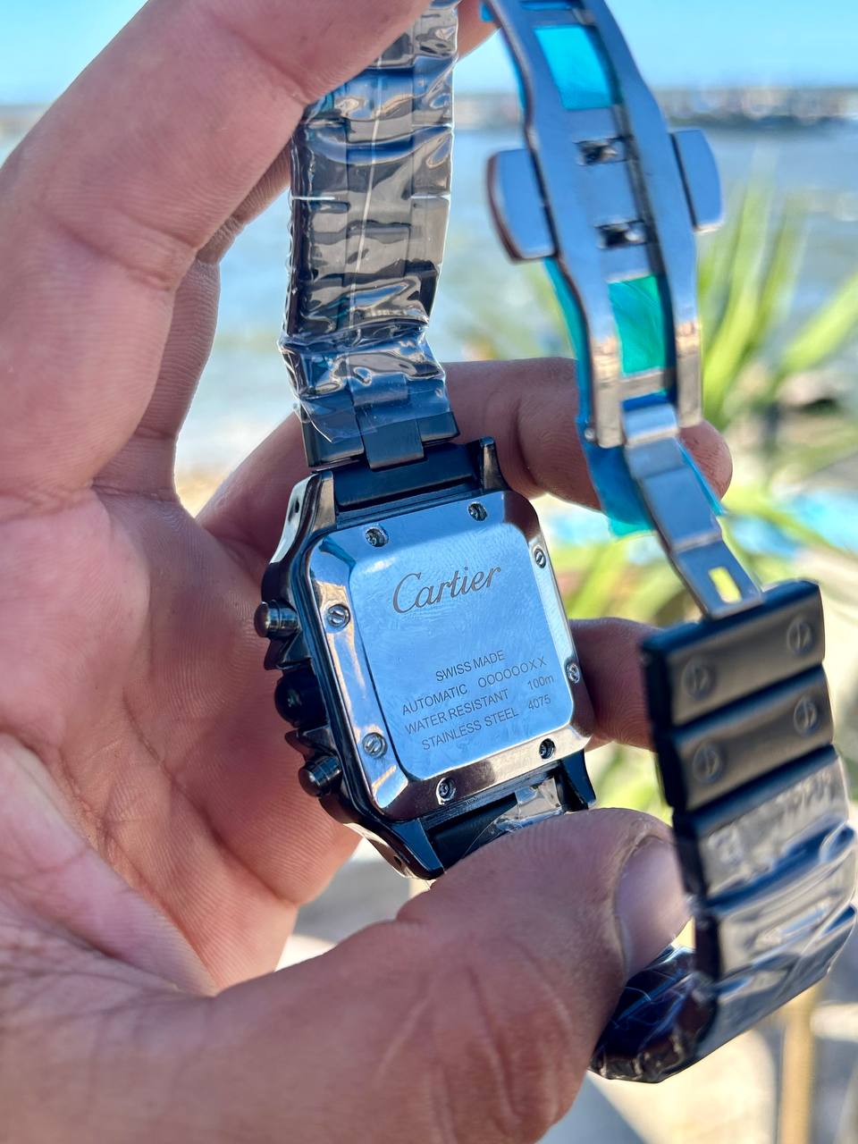 Cartier santos (black)