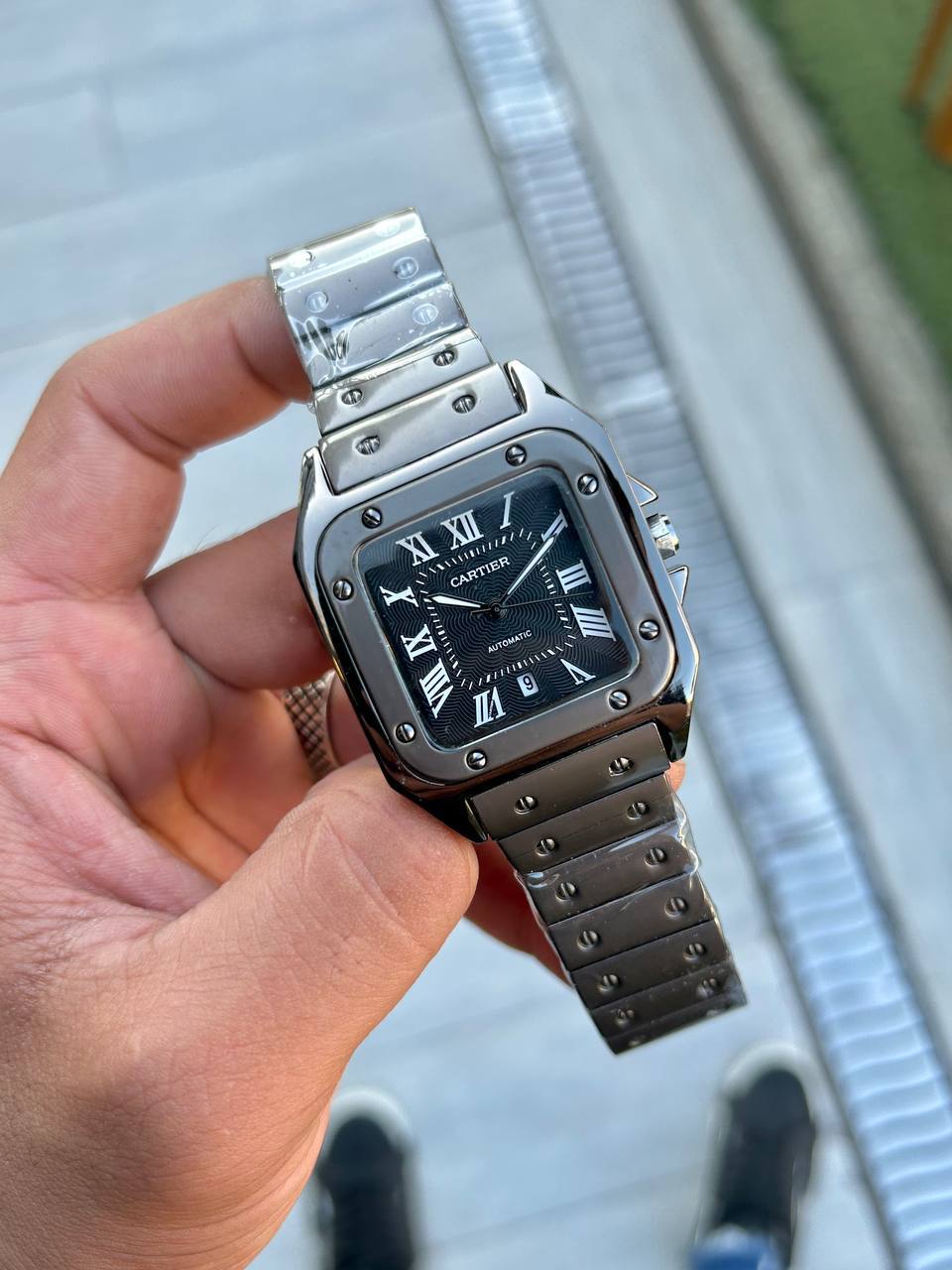 Cartier santos (black)
